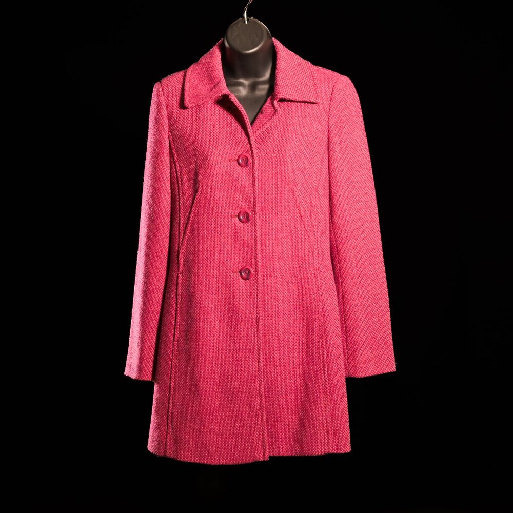 LIMITED TIME MARKDOWN Ann Taylor lined Pink Pea Coat SIZE 0